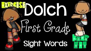 Dolch First Grade Sight Word Fluency Exercise Edition FLASH CARDS [upl. by Wiggins]