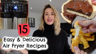 15 DELICIOUS AIR FRYER RECIPES  QUICK amp EASY AIR FRYER RECIPES  Kerry Whelpdale [upl. by Nnairek927]