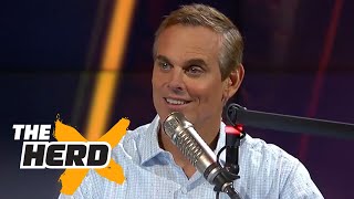 Colin Cowherd calls out Michelle Beadle she calls in to respond  THE HERD [upl. by Ardekahs]