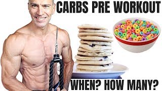 Carbs Before Workout  Amount  Timing [upl. by Yasdnil390]