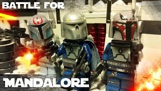 LEGO Star Wars  Battle for mandalore 2016 Bitwa o mandalorę remake [upl. by Enelehcim]