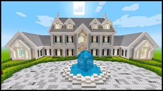 Minecraft How to Build a Mansion 4  PART 1 [upl. by Behka525]