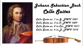 Johann Sebastian Bach  Cello suites in 432 Hz great for reading or studying [upl. by Teevens]