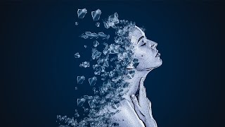 Broken glass dispersion Photoshop Effect Easy Tips [upl. by Levin]