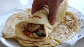 Tortilje recept Tortillas recipe  Sašina kuhinja [upl. by Desirae]