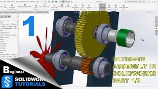 Ultimate SolidWorks Assembly tutorial for Beginners  Part 1 [upl. by Petr194]