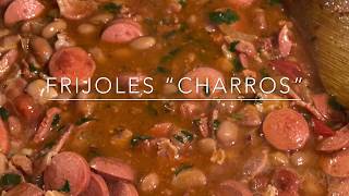 MEXICAN “CHARRO” BEANS  EASY  FRIJOLES “CHARROS” [upl. by Ahsein]