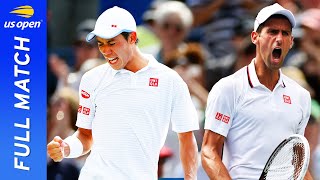 Kei Nishikori vs Novak Djokovic in an historic battle  US Open 2014 Semifinal [upl. by Asil189]