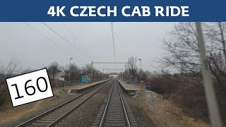 4K czech cab ride Brno  Židlochovice [upl. by Trilbee]