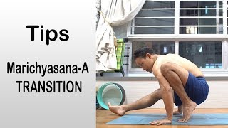 Marichyasana A TRANSITION ASHTANGA YOGA [upl. by Franzoni]