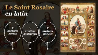 LE SAINT ROSAIRE en latin [upl. by Eerrahs242]