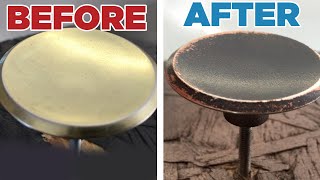 How To Create A Faux Bronze Finish On Almost Any Object  SEE VIDEO DESCRIPTION FOR 2021 UPDATES [upl. by Stag]